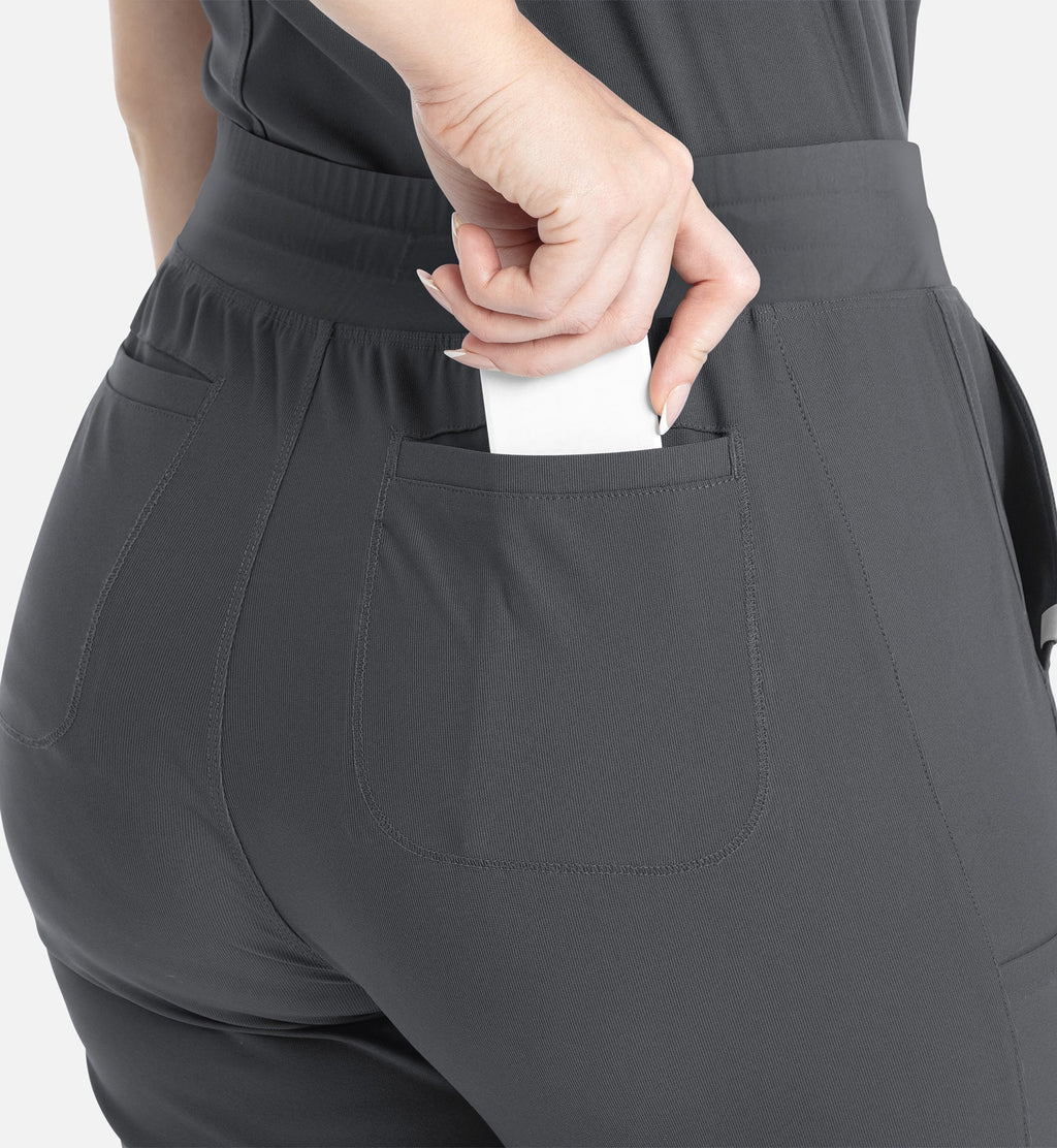 Embrace 2902 Mia Tapered Leg Pant Pewter