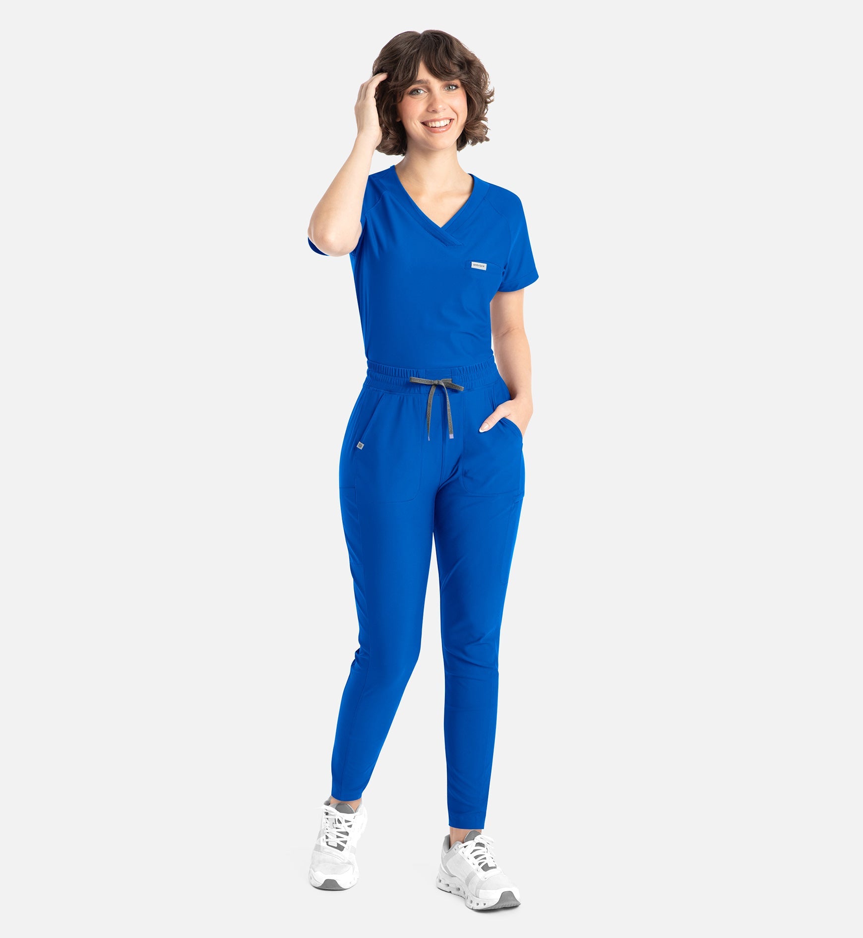 Embrace 2902 Mia Tapered Leg Pant Royal Blue