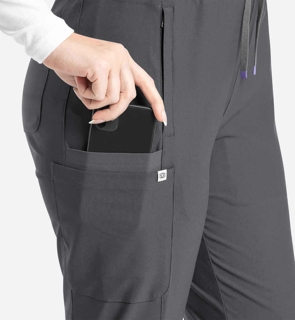 Embrace 2903 Nora Bootcut Pant Pewter