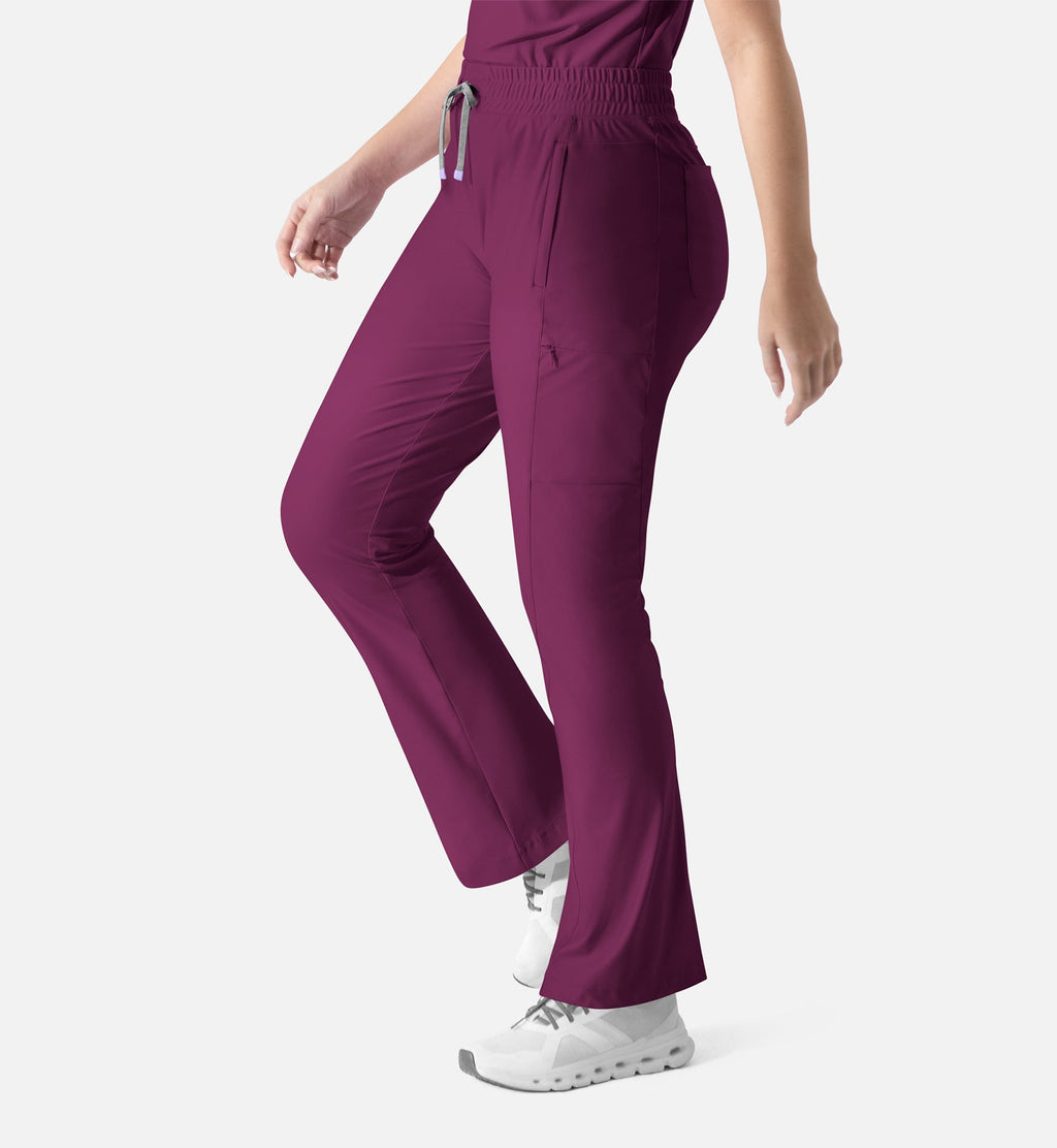 Embrace 2903 Nora Bootcut Pant Wine