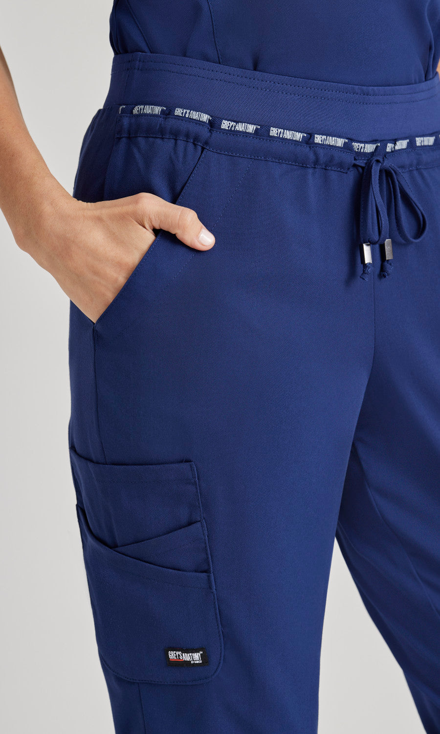 Grey's Anatomy Stretch GRSP526 Serena Scrub Pants Indigo
