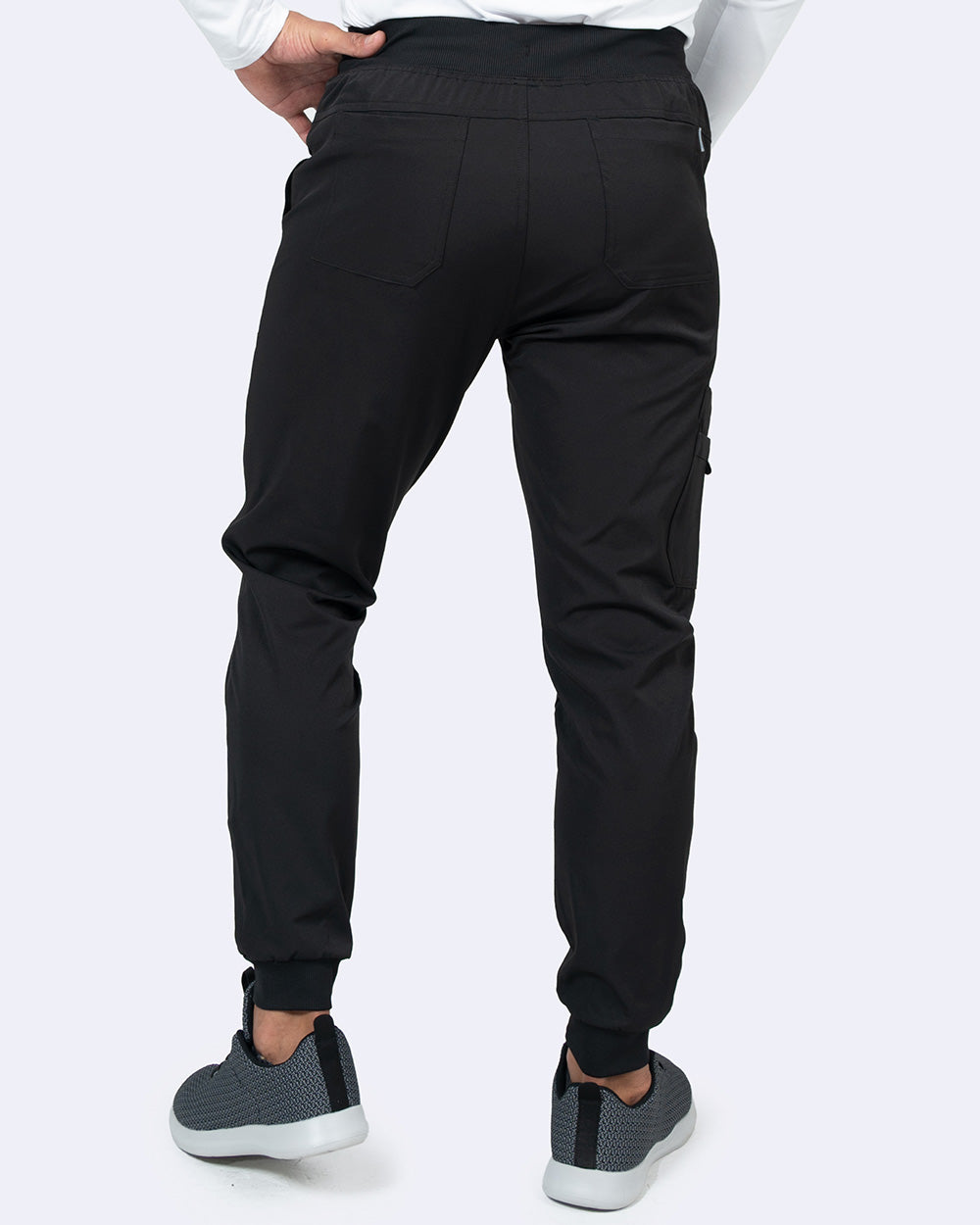Zavate 3029 Mens Jogger Pant Black