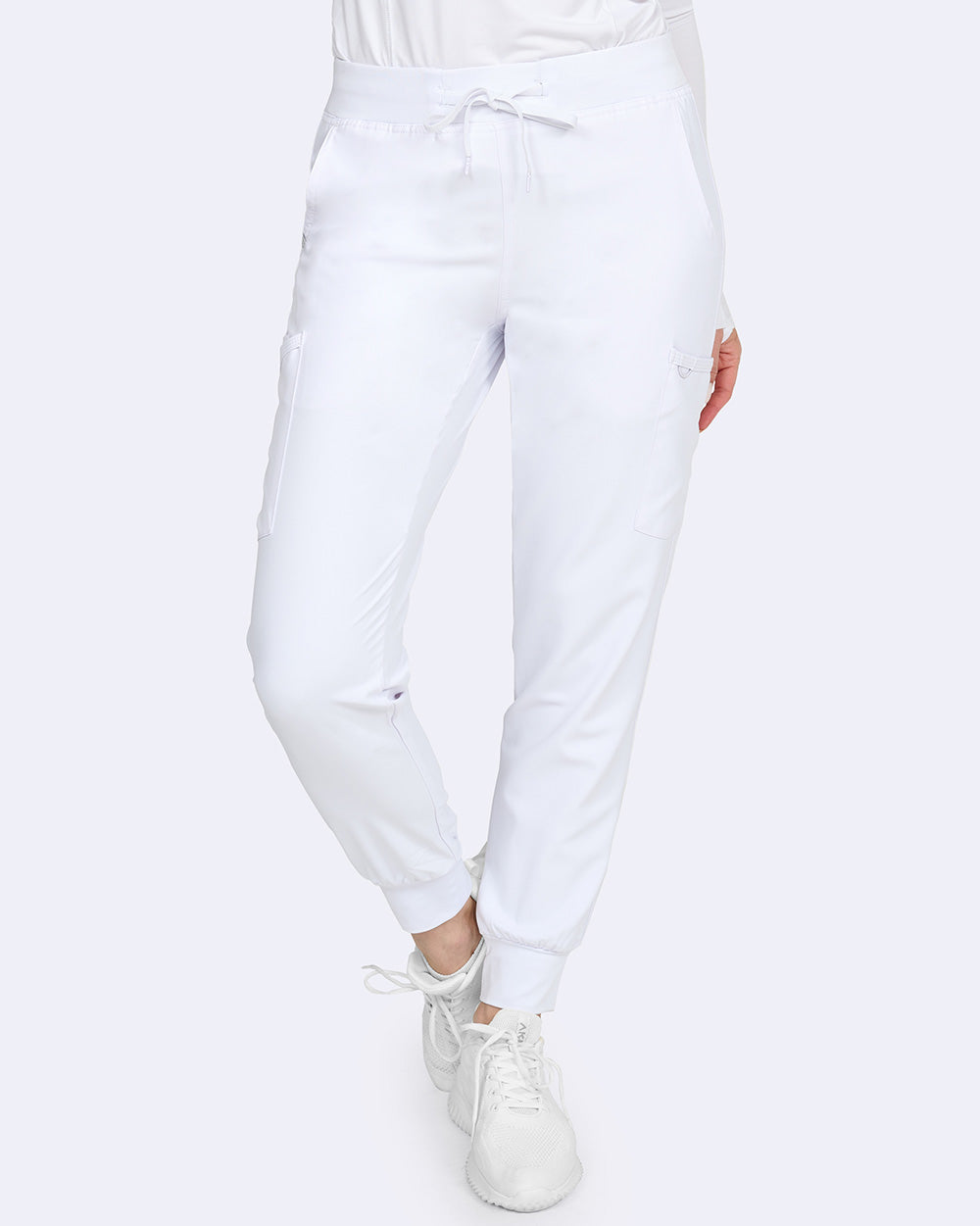 Studio 3060 Refined Jogger Pant White