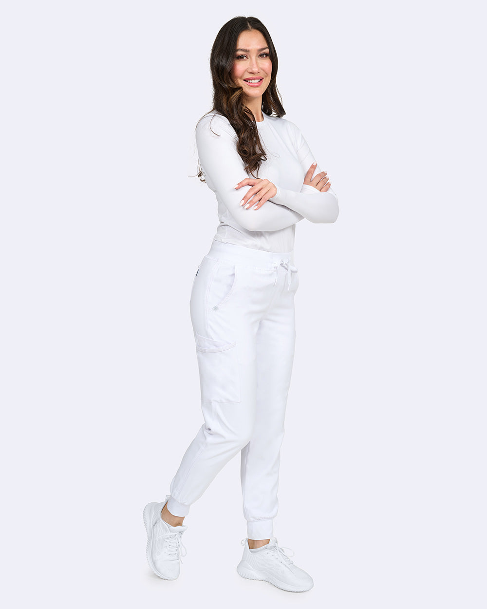 Studio 3060 Refined Jogger Pant White