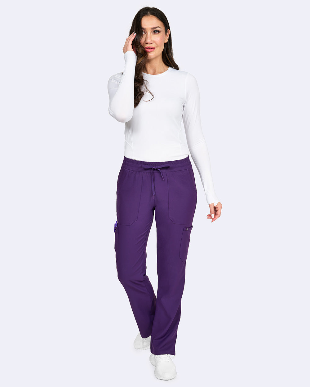 Studio 3063 Energy Straight Leg Pant Eggplant