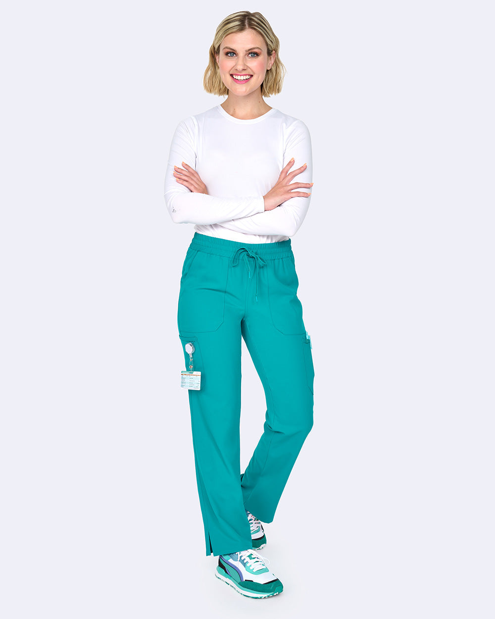 Studio 3063 Energy Straight Leg Pant Teal