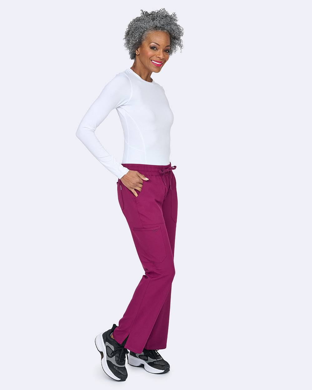 Studio 3063 Energy Straight Leg Pant Wine