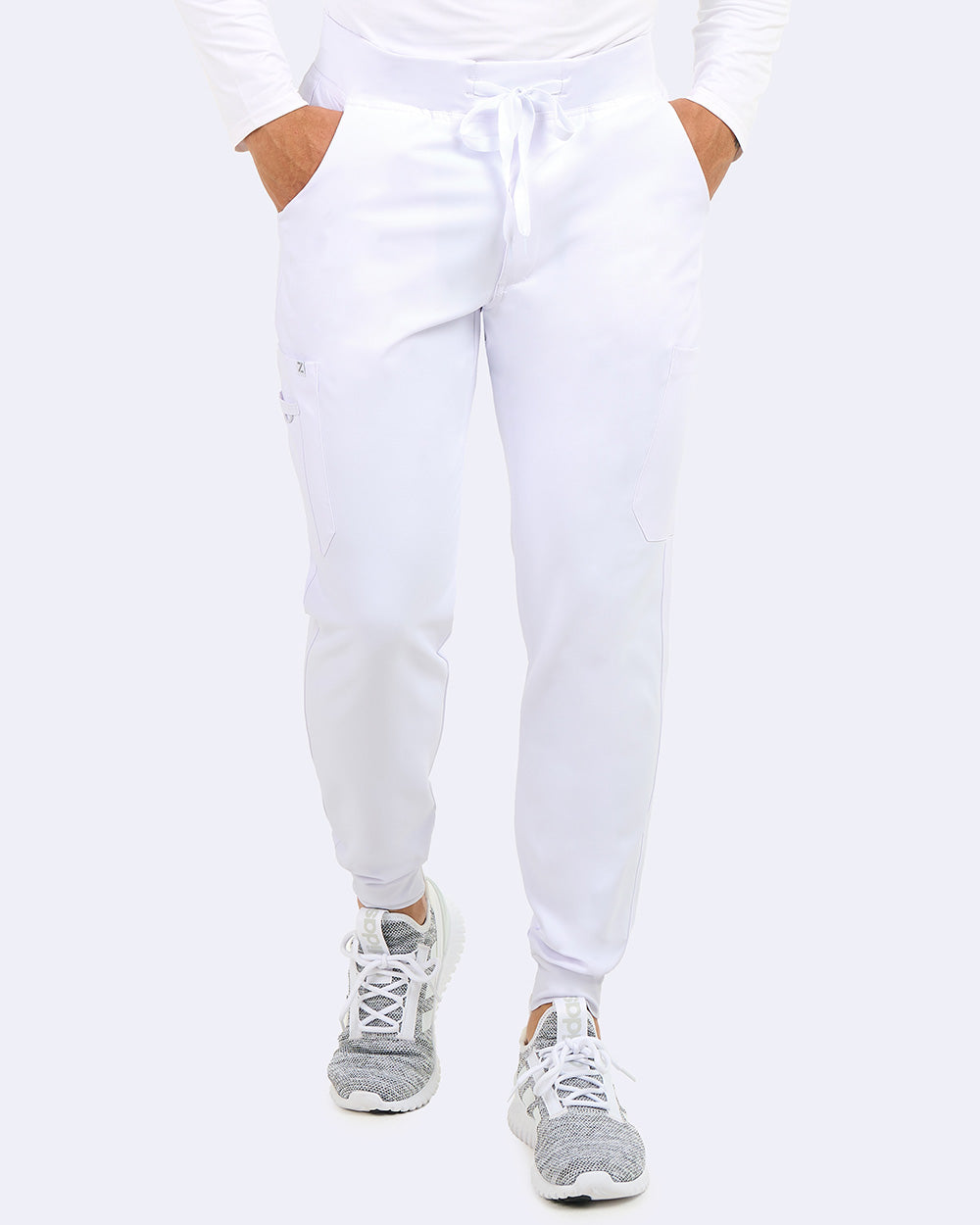 Studio 3093 Free-Flex Jogger Pant White