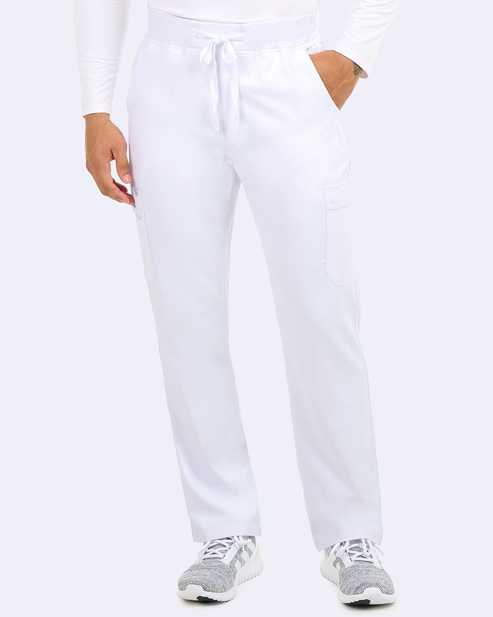 Studio 3099 Activator Straight Leg Pant White