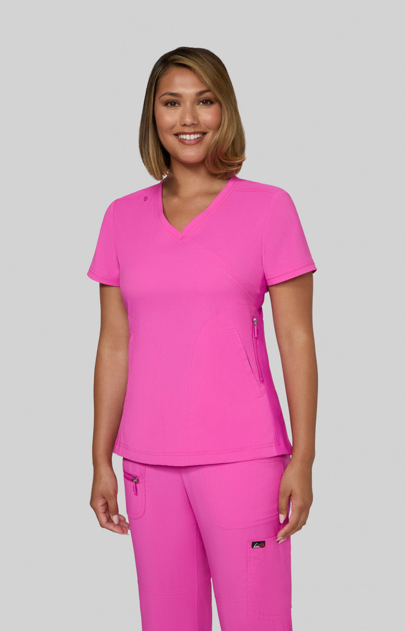 Koi Lite 316 Philosophy Top Hibiscus Pink