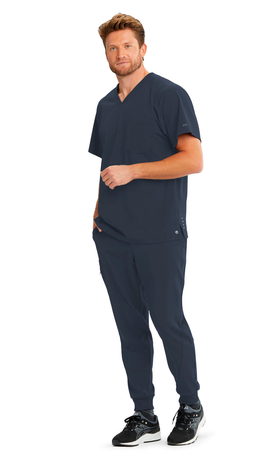 Barco One BOT040 Vortex Scrub Top Steel