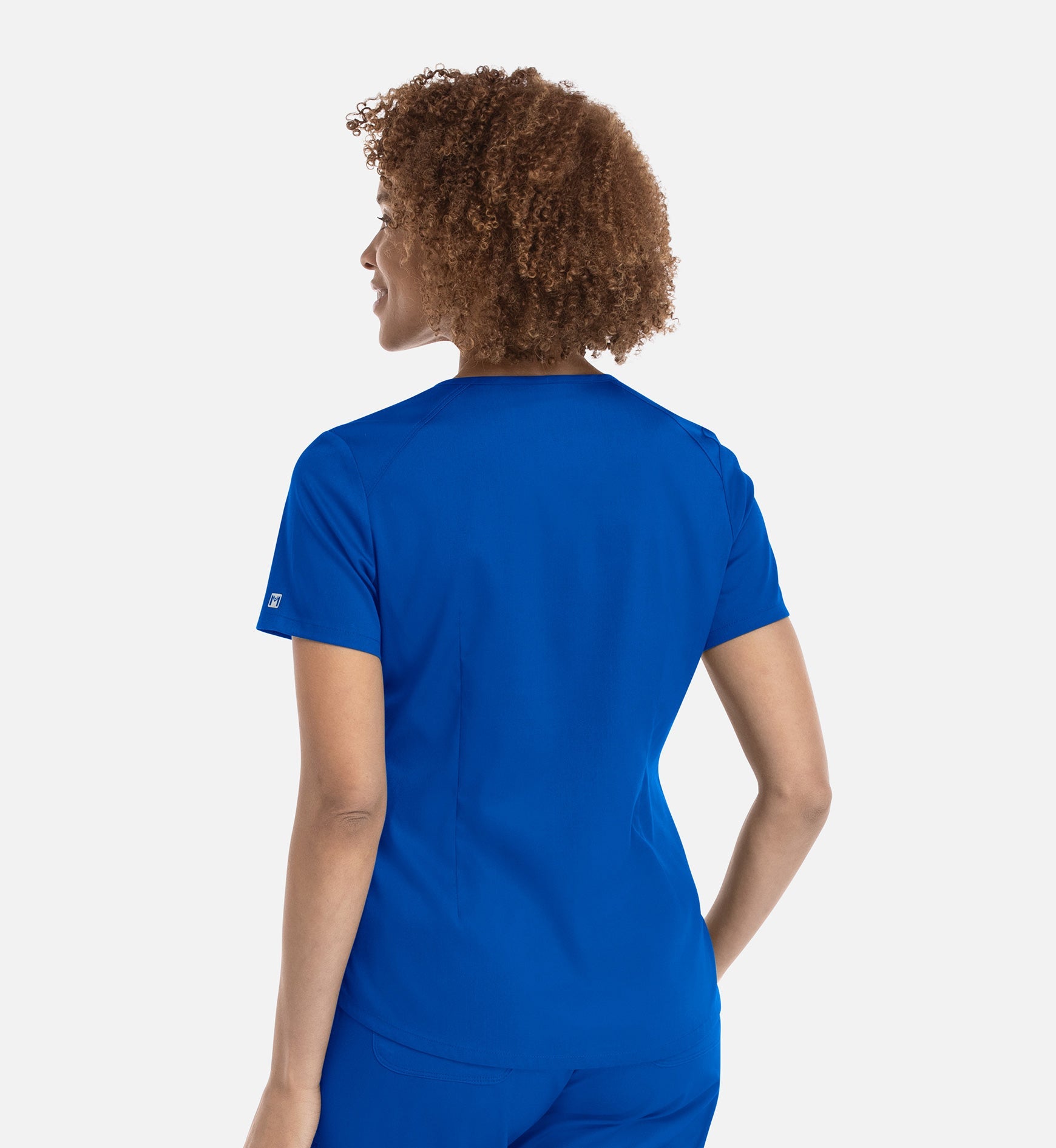 Matrix 3503 Women’s Tuckable V Neck Top  Royal Blue