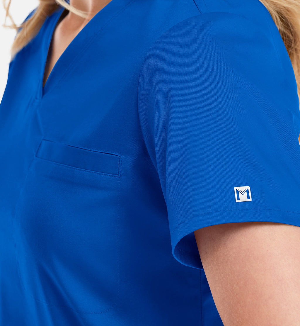 Matrix 3503 Women’s Tuckable V Neck Top  Royal Blue