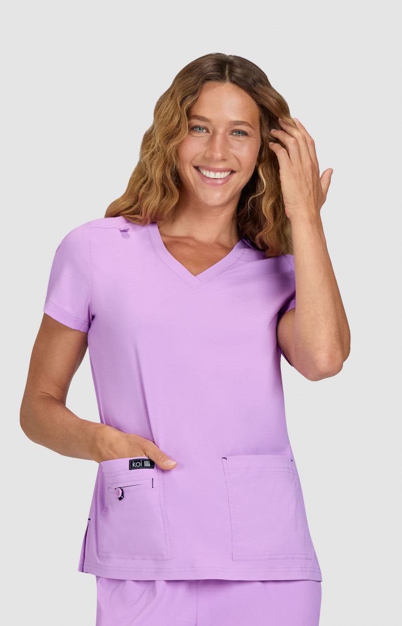 Basics 373 Becca Top Bloom Lavender