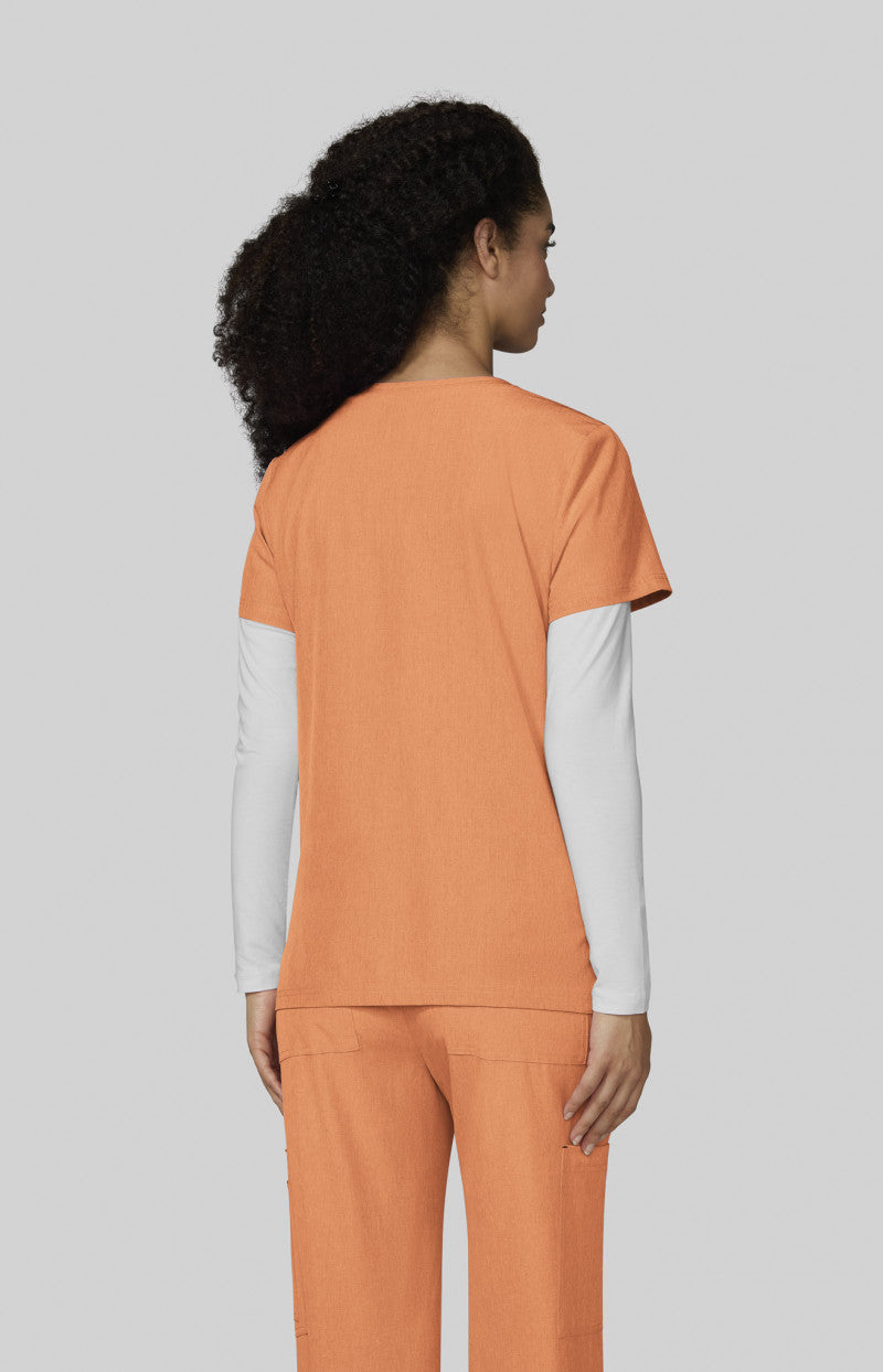 Basics 373 Becca Top Heather Apricot