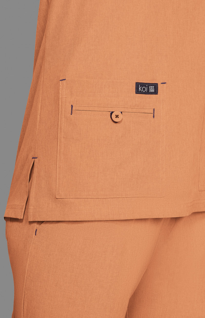 Basics 373 Becca Top Heather Apricot