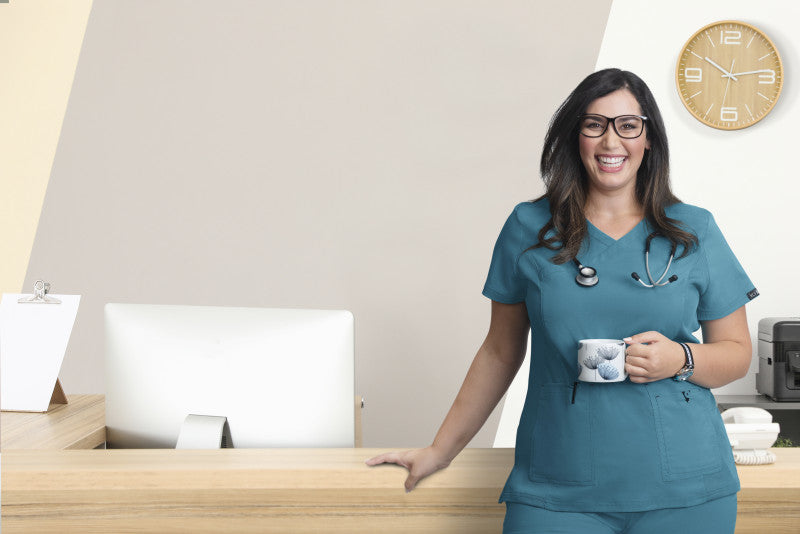 Basics 374 Katie Top Teal
