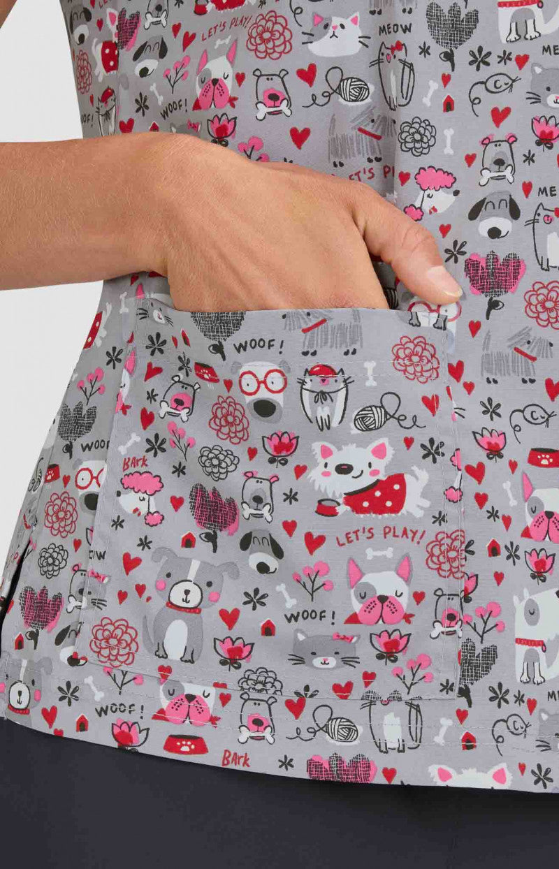 Basics 384PR Leslie Top Meowed Mix