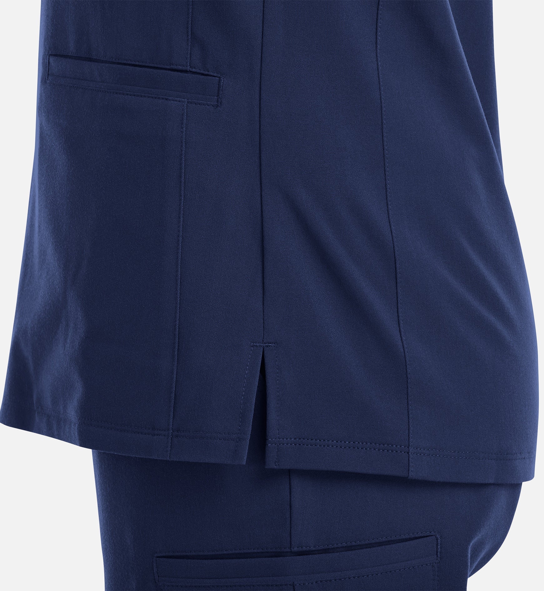 Matrix Pro 3903 Women's Curved V-Neck Top Navy
