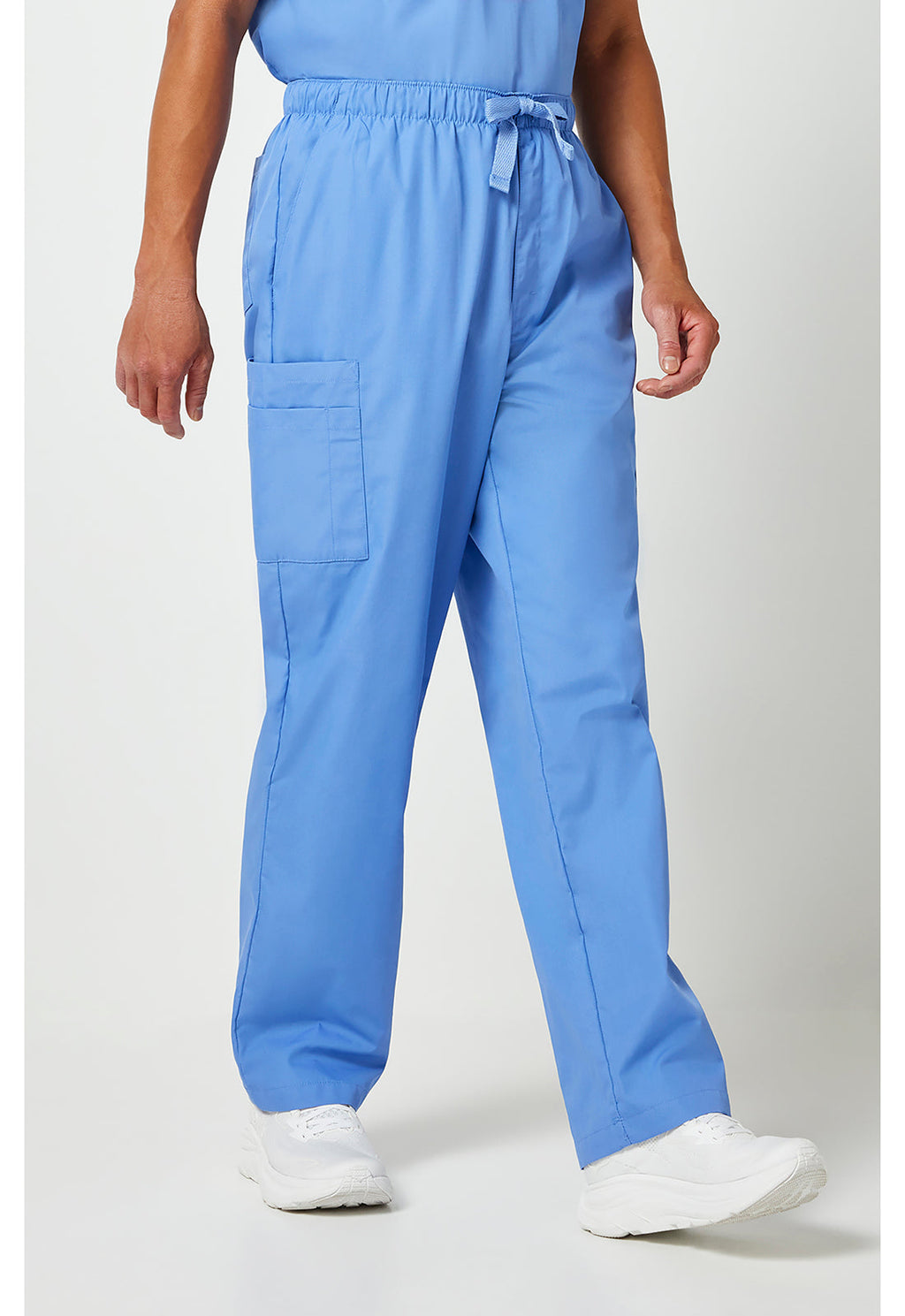Workwear Originals 4000 Men's Fly Front Cargo Scrub Pants Ciel