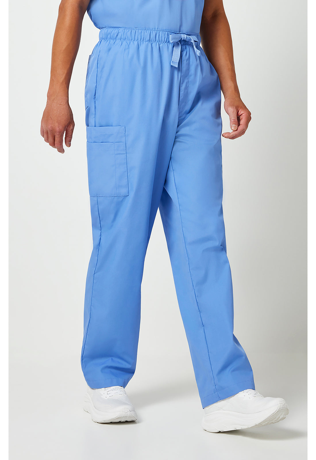 Workwear Originals 4000 Men's Fly Front Cargo Scrub Pants Ciel
