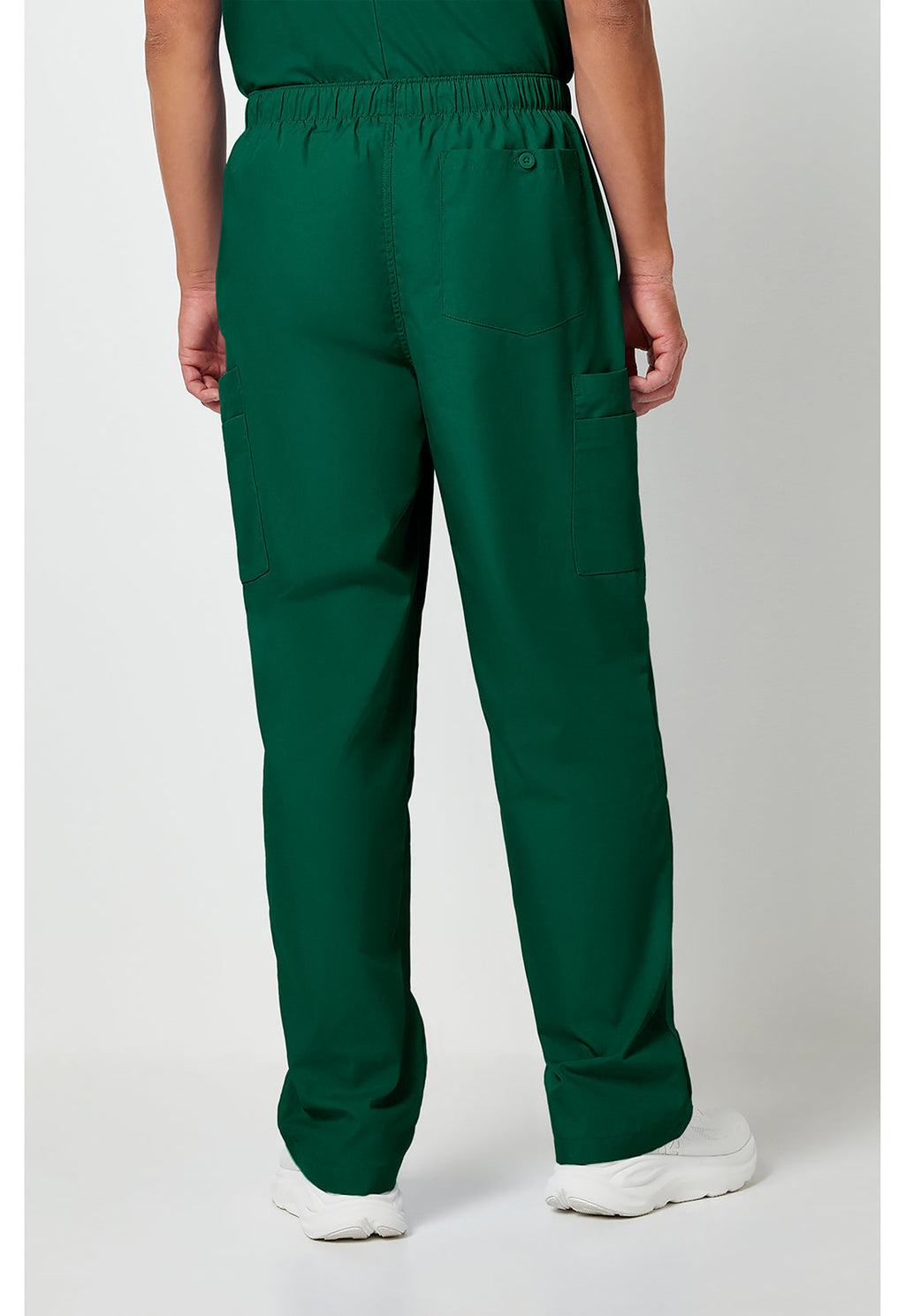 Workwear Originals 4000 Men's Fly Front Cargo Scrub Pants Hunter Green