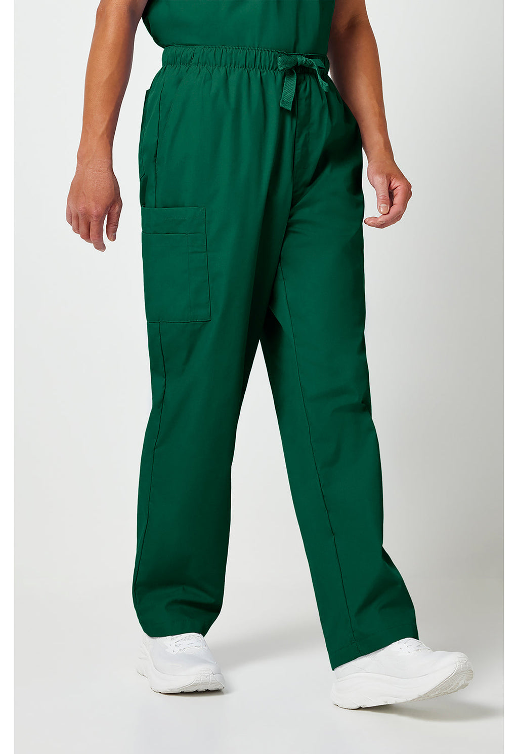 Workwear Originals 4000 Men's Fly Front Cargo Scrub Pants Hunter Green