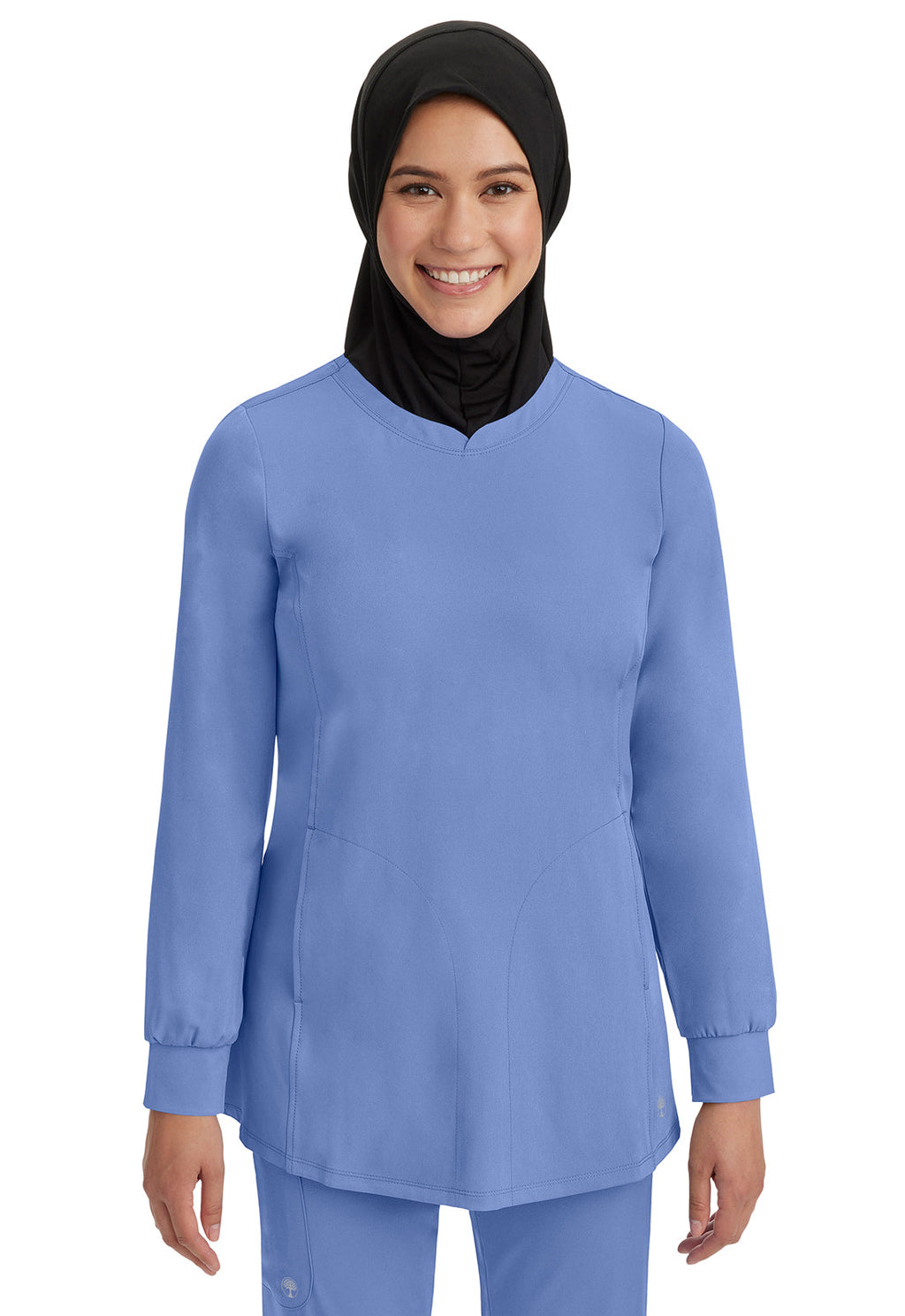 HH Works 4001 Women's Fatima Scrub Top Ceil