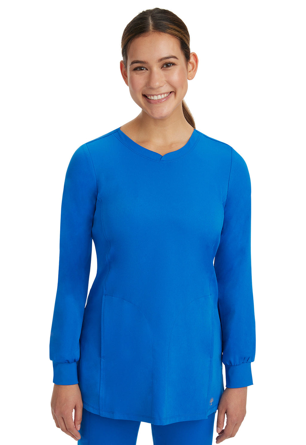 HH Works 4001 Women's Fatima Scrub Top Royal