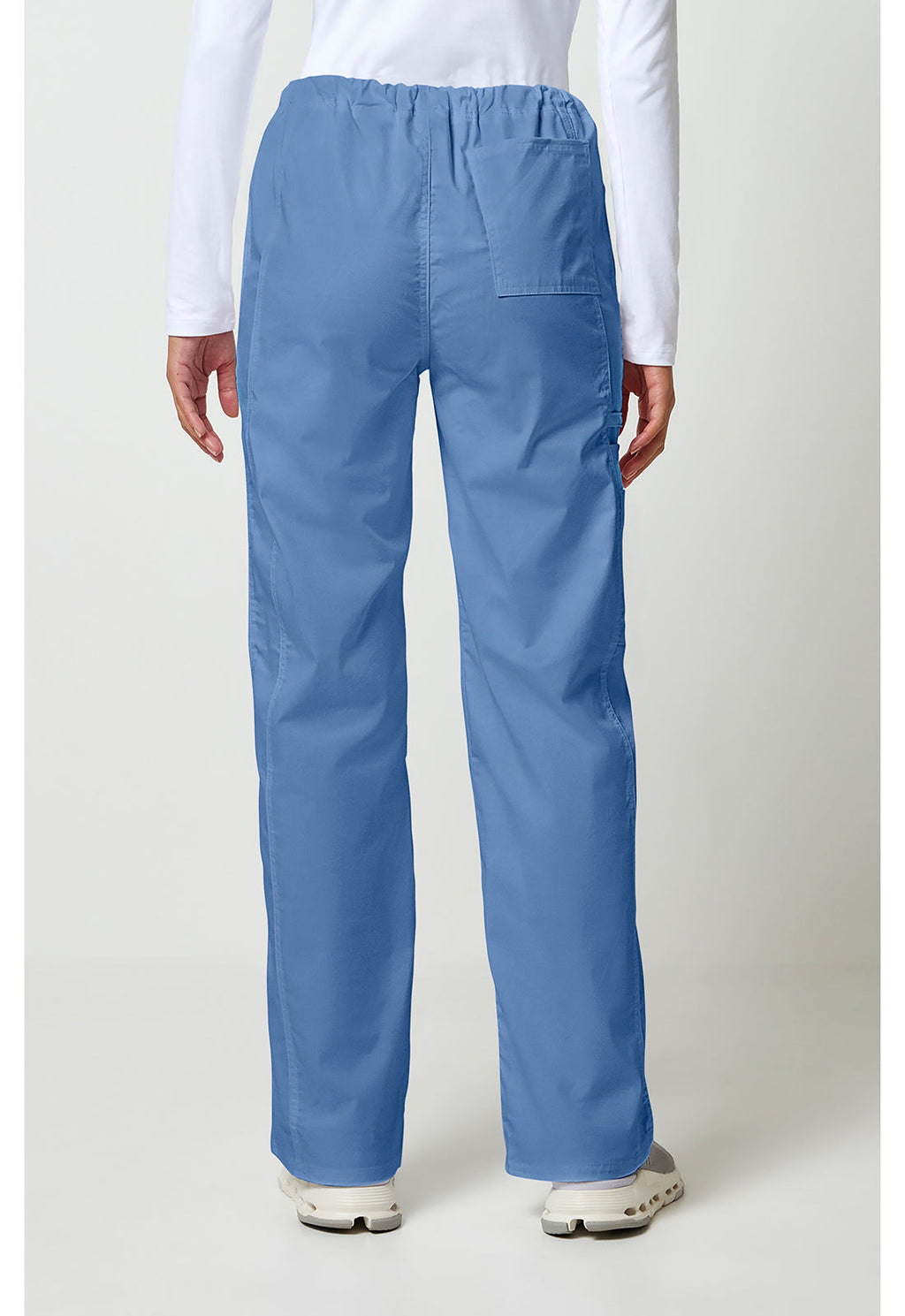 Workwear Core Stretch 4043 Unisex Unisex Drawstring Cargo Scrub Pants Ciel