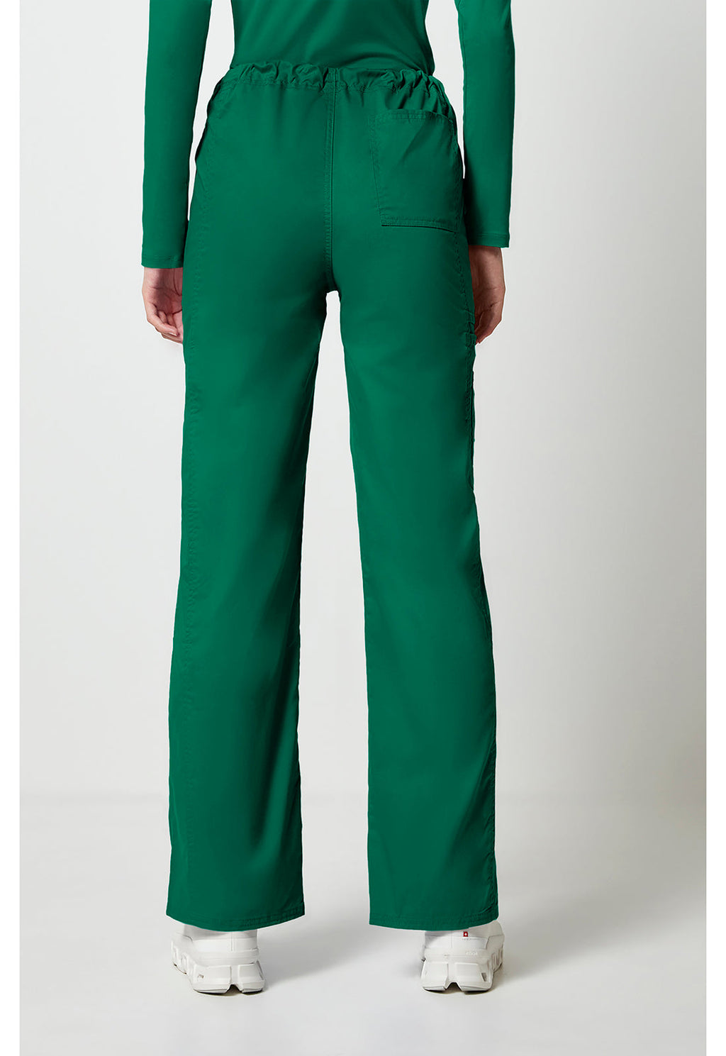 Workwear Core Stretch 4043 Unisex Unisex Drawstring Cargo Scrub Pants Hunter Green