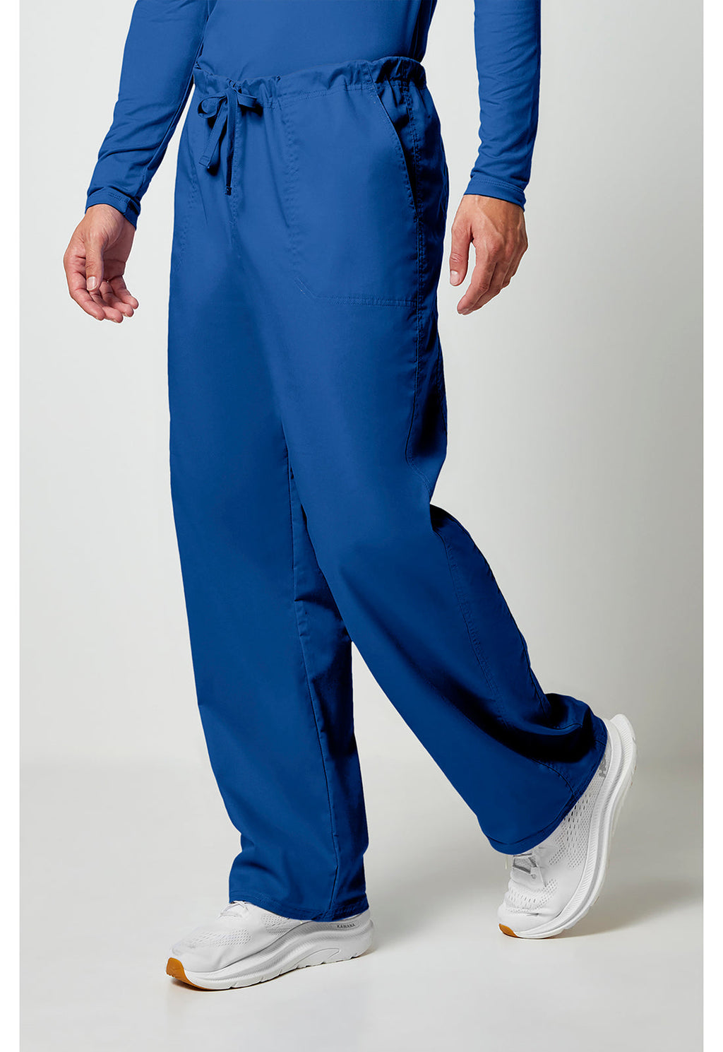 Workwear Core Stretch 4043 Unisex Unisex Drawstring Cargo Scrub Pants Royal