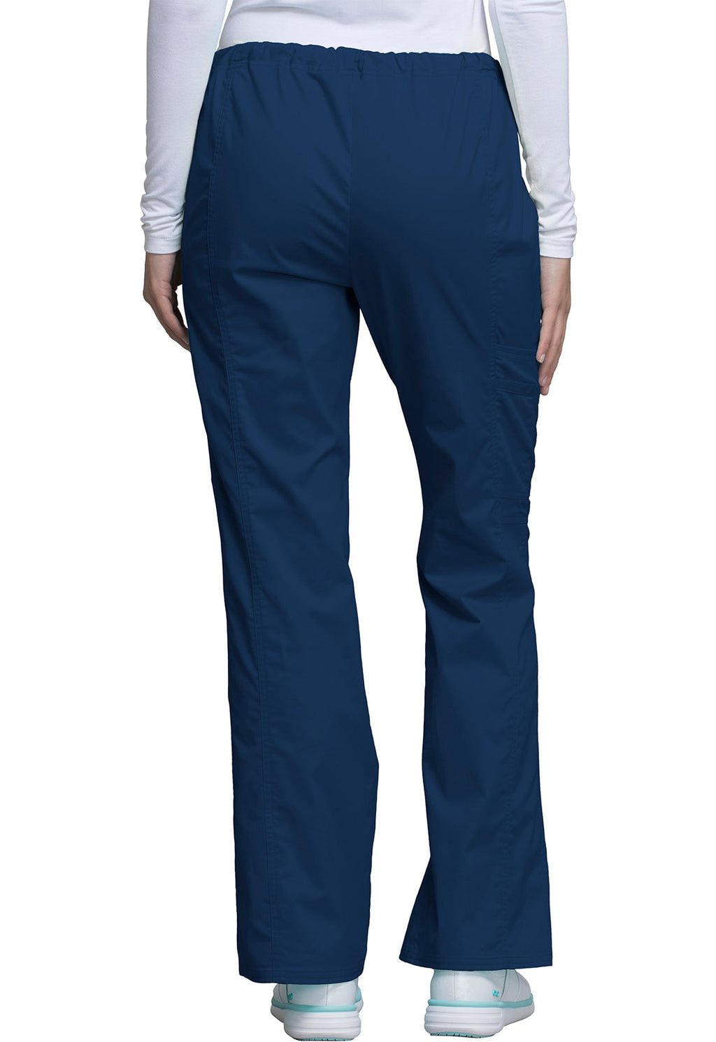 Core Stretch 4044 Mid Rise Drawstring Cargo Pants Navy
