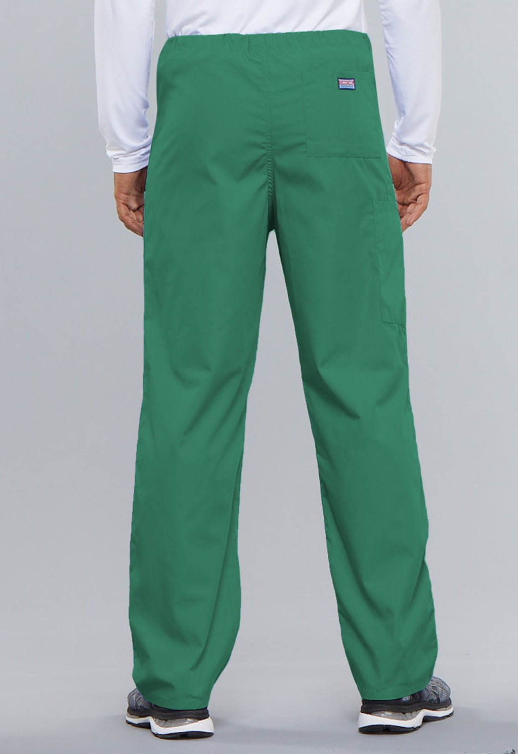 Workwear Originals 4100 Unisex Unisex Drawstring Cargo Scrub Pants Surgical Green