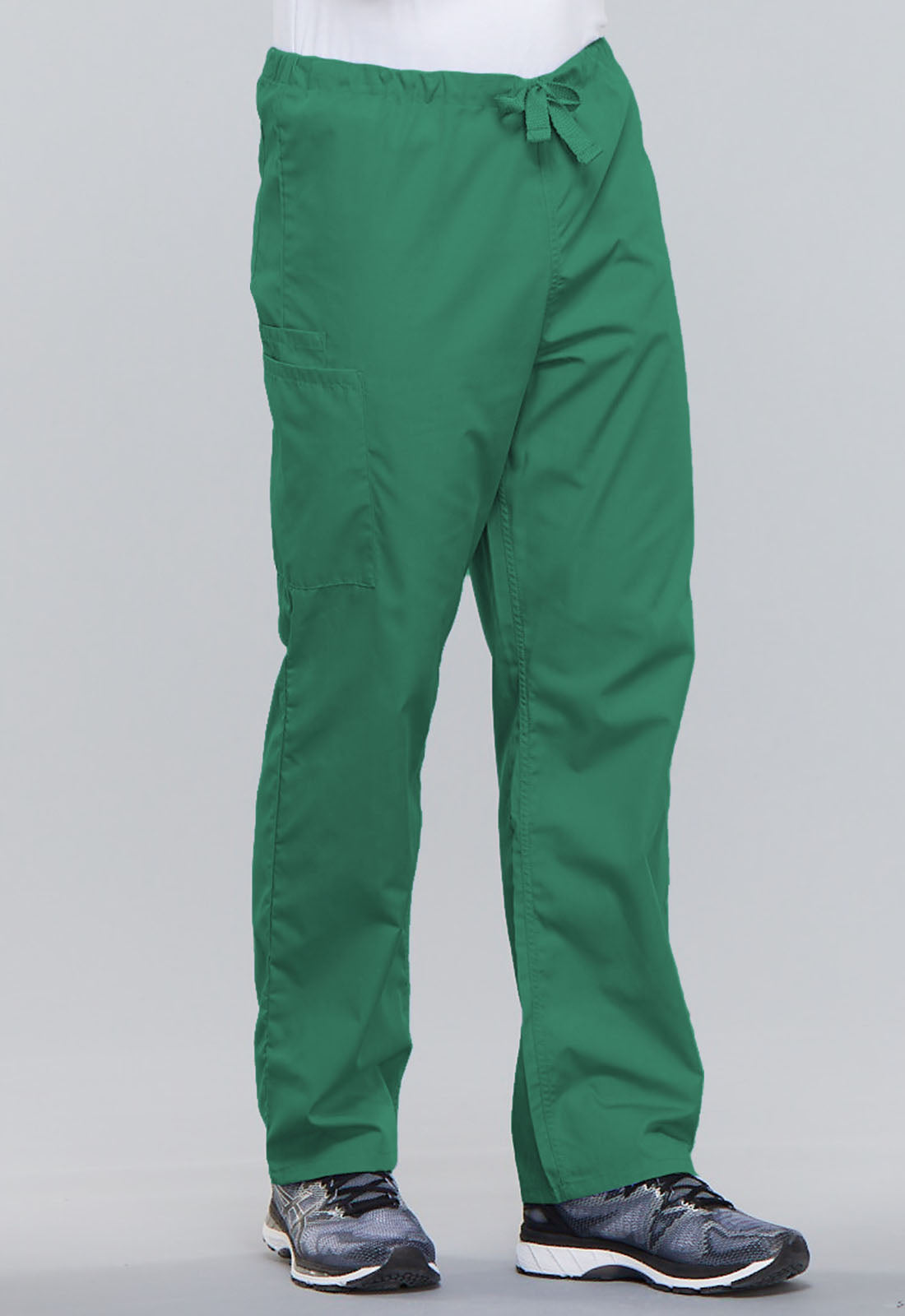 Workwear Originals 4100 Unisex Unisex Drawstring Cargo Scrub Pants Surgical Green