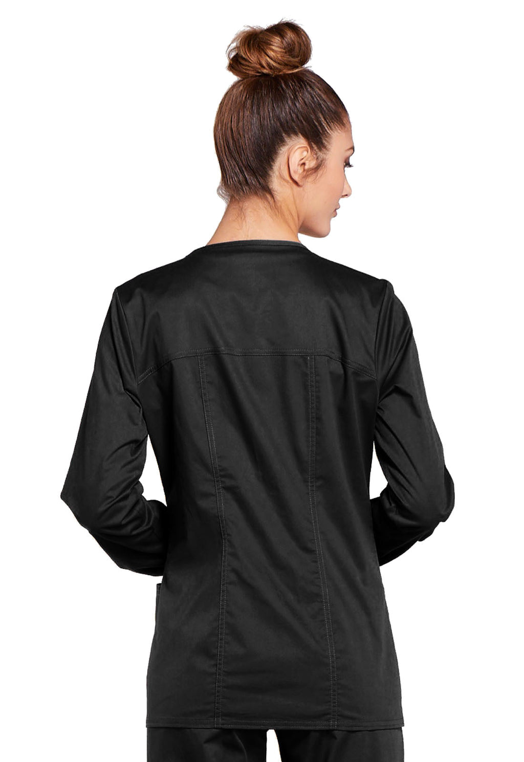 Core Stretch 4315 Zip Front Jacket Black