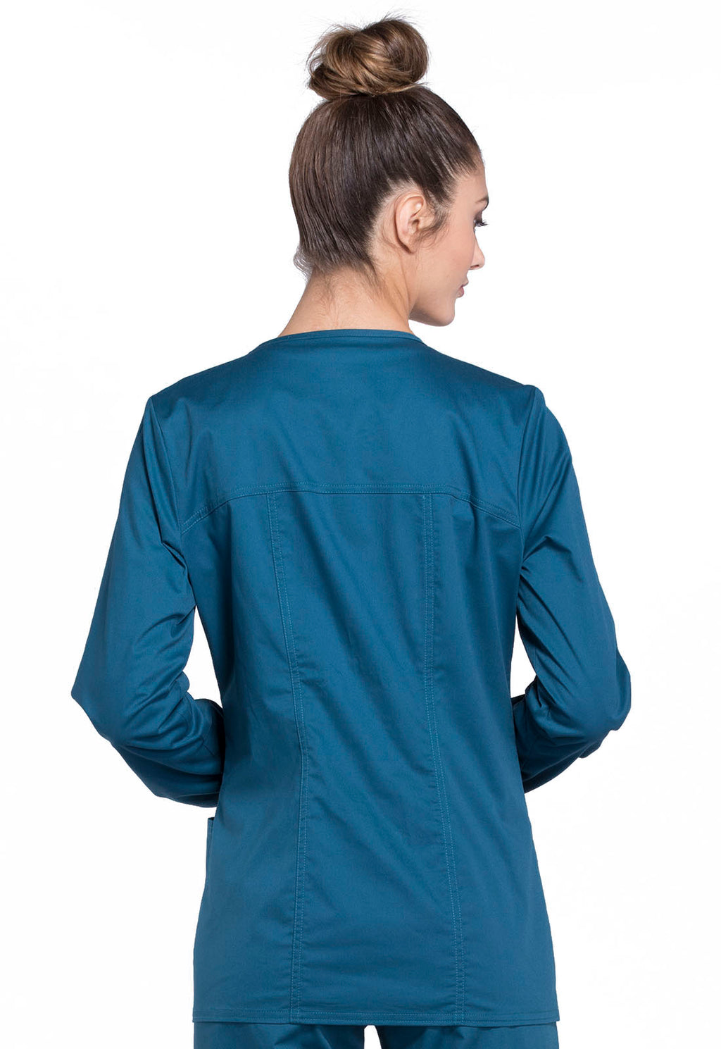 Core Stretch 4315 Zip Front Jacket Caribbean Blue