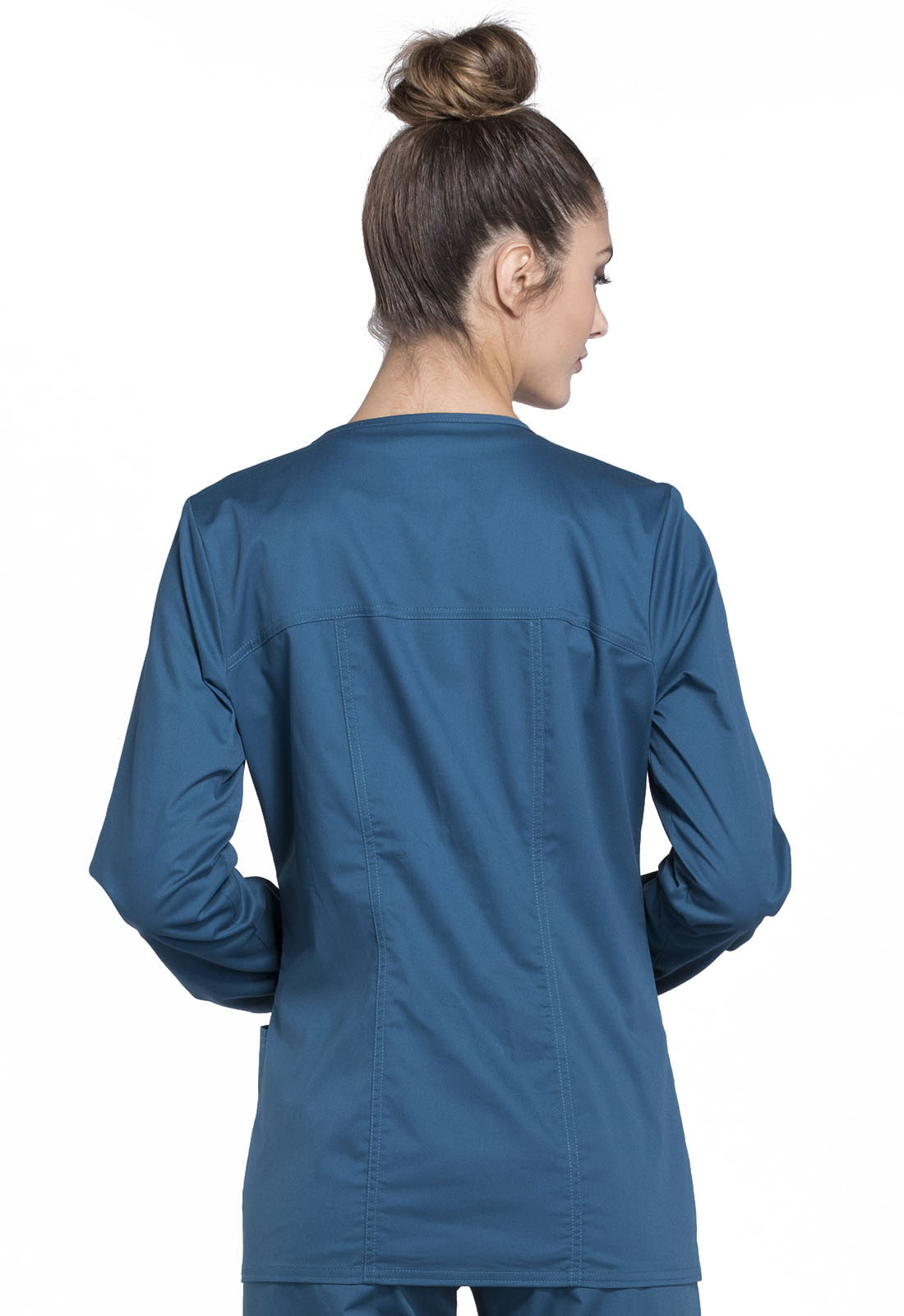 Core Stretch 4315 Zip Front Jacket Caribbean Blue
