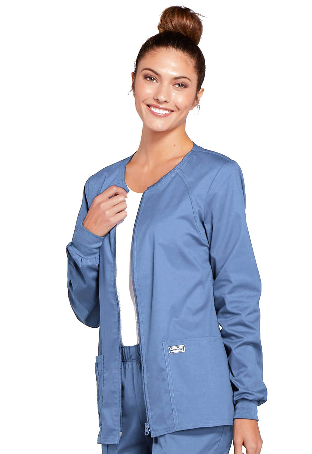 Core Stretch 4315 Zip Front Jacket Ciel