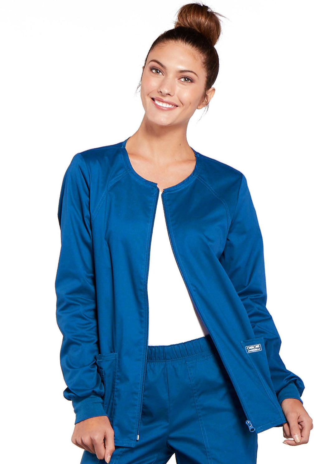 Core Stretch 4315 Zip Front Jacket Royal