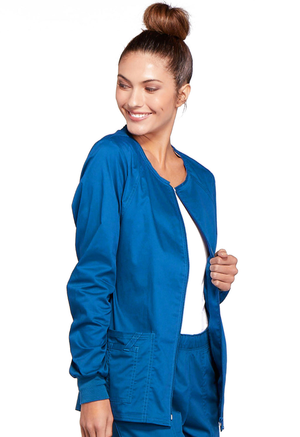 Core Stretch 4315 Zip Front Jacket Royal
