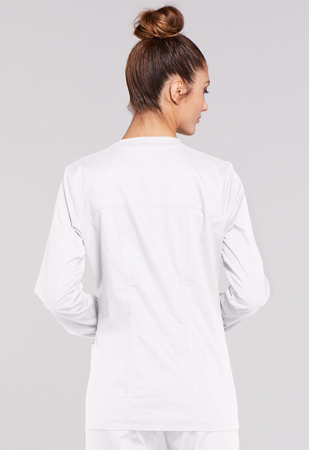Core Stretch 4315 Zip Front Jacket White