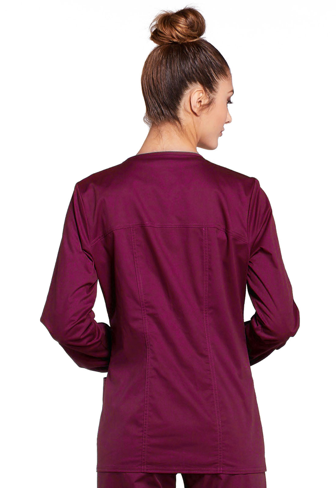Core Stretch 4315 Zip Front Jacket Wine