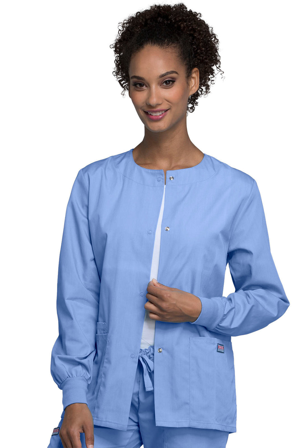 Workwear Originals 4350 Women's Snap Front Warm-Up Jacket Ciel