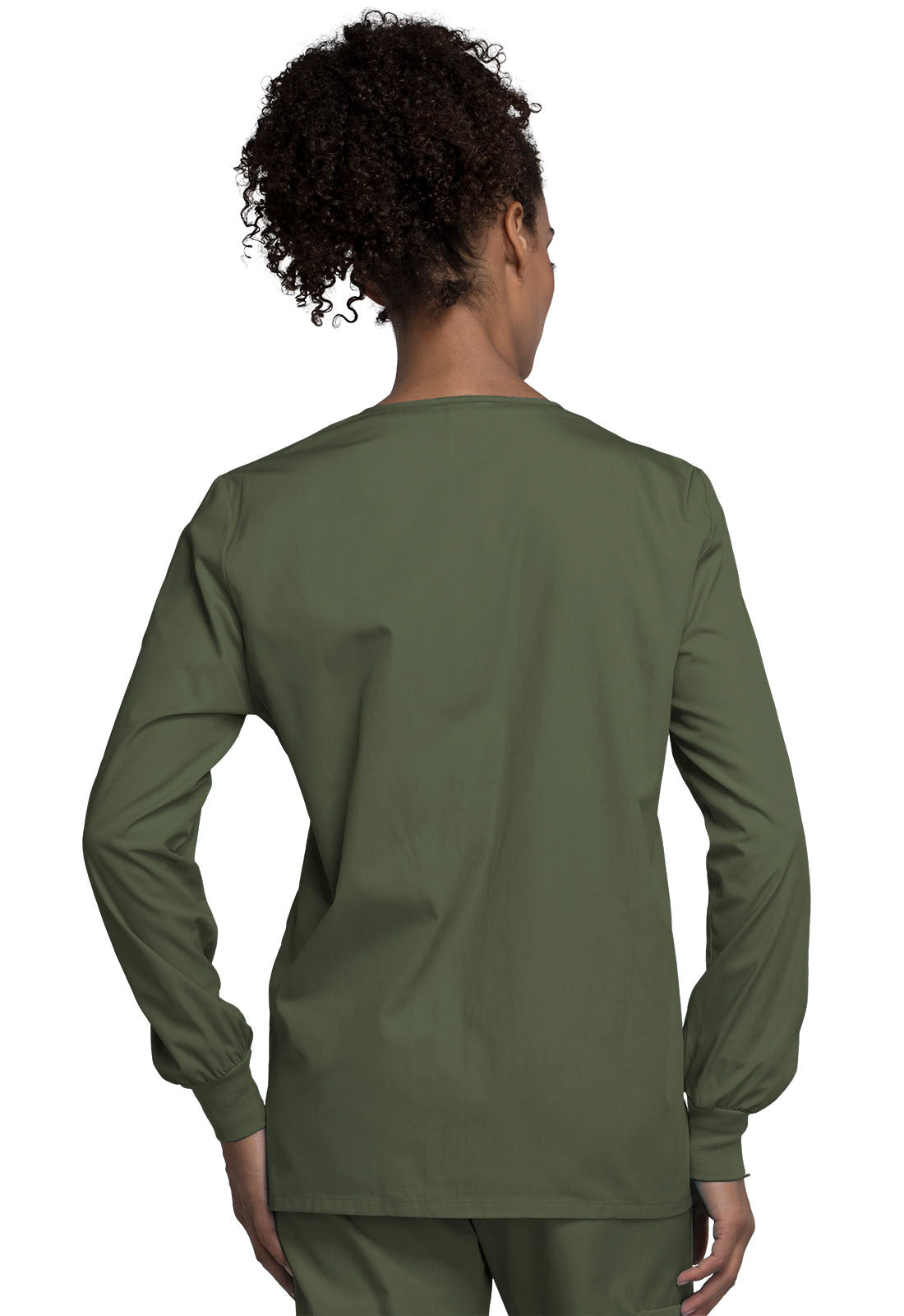 Originals 4350 Snap Front Warm-Up Jacket Olive