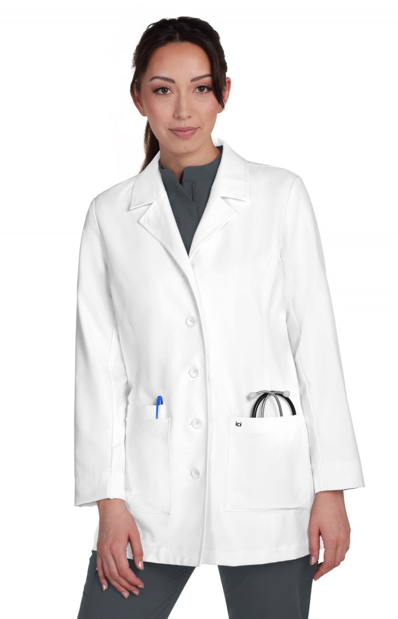 Essentials 464 Hema Lab Coat White