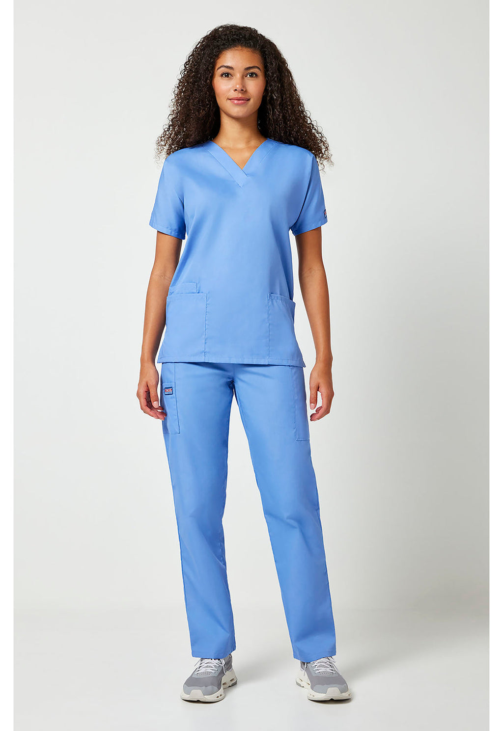 Workwear Originals 4700 Women's V-Neck Scrub Top Ciel