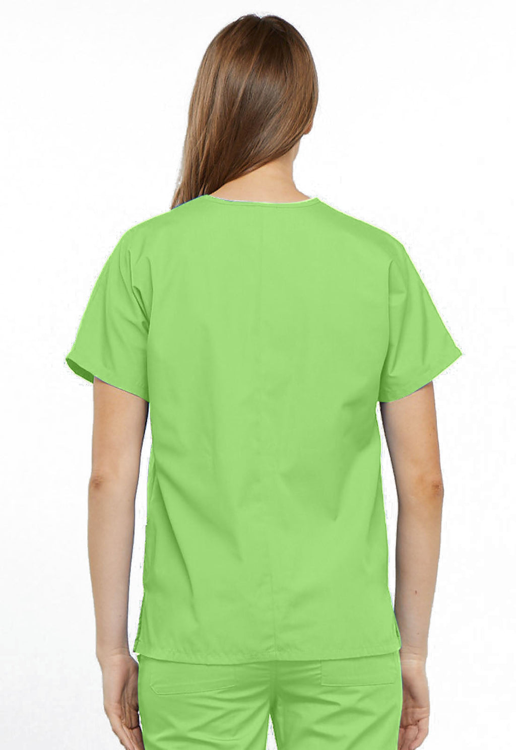 Originals 4700 V-Neck Top Lime Green