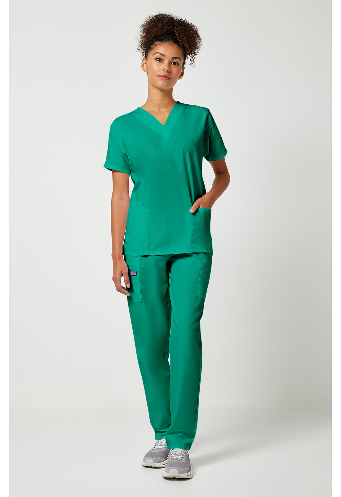 Workwear Originals 4700 Women's V-Neck Scrub Top Surgical Green