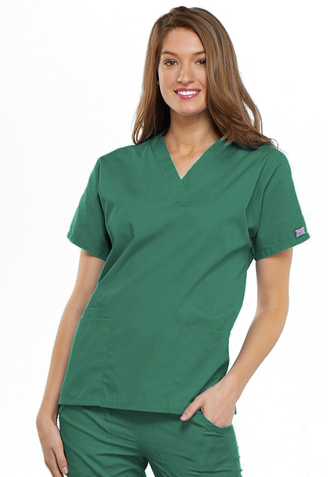 Workwear Originals 4700 Women's V-Neck Scrub Top Surgical Green